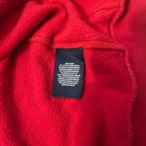 🔥 Polo Ralph Lauren Kids Red Zip-Up Hoodie – Classic & Cozy! 🔥 - Picture 7 of 7